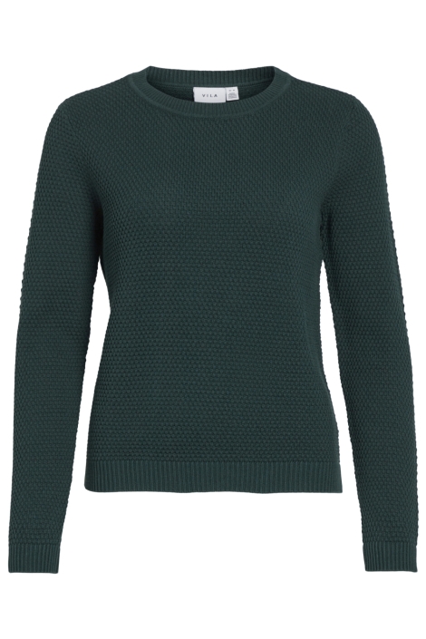 Vila vidalo o-neck l/s knit top- noos